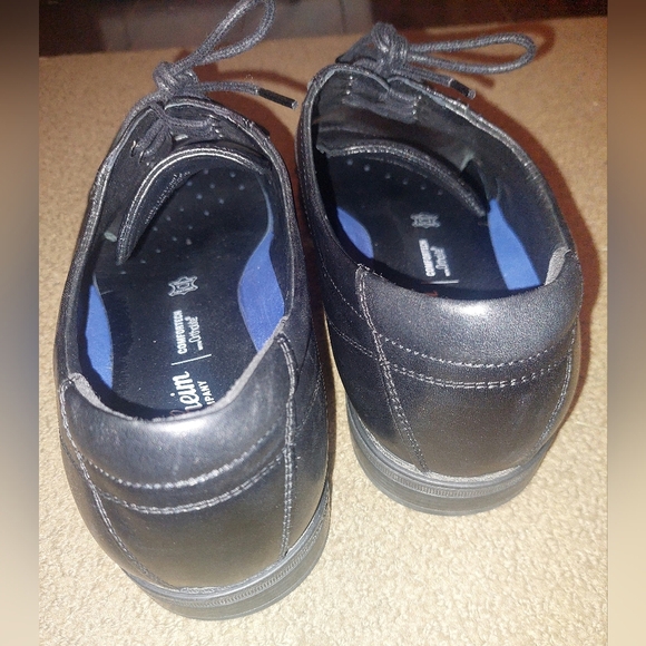 Florsheim Men Black Leather Oxford Shoes Timeless Design, Great Condition main image 5